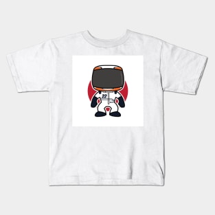 Yuki Tsunoda Custom Bobblehead - 2022 Season Flag Edition Kids T-Shirt